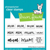 Lawn Fawn All the Mums Clear Stamps (LF3457)