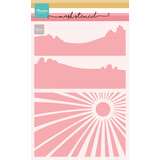 Marianne Design Masking Stencil A5 Picnic Scenery (PS8158)