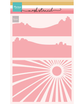 Marianne Design Masking Stencil A5 Picnic Scenery (PS8158) Marianne Design Masking Stencil A5 Picnic Scenery (PS8158)