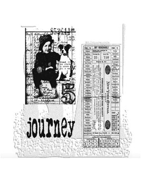 Stampers Anonymous Cling Stamps Traveling Friends (CMS022) Stampers Anonymous Cling Stamps Traveling Friends (CMS022)