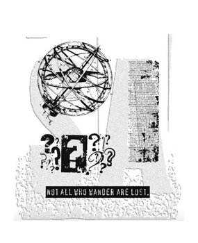 Stampers Anonymous Cling Stamps World Traveler (CMS027) Stampers Anonymous Cling Stamps World Traveler (CMS027)