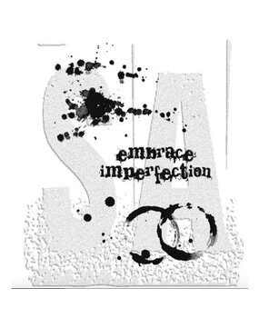 Stampers Anonymous Cling Stamps Spills & Splatters (CMS028) Stampers Anonymous Cling Stamps Spills & Splatters (CMS028)