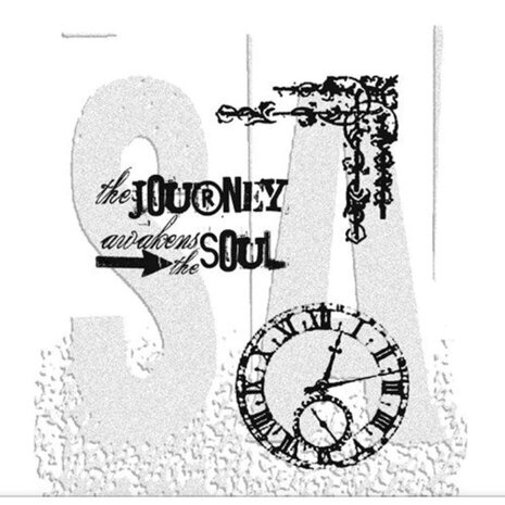 Stampers Anonymous Cling Stamps Soulful Journey (CMS029) Stampers Anonymous Cling Stamps Soulful Journey (CMS029)