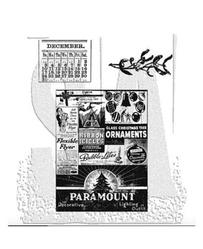 Stampers Anonymous Cling Stamps Holidays Past (CMS030) Stampers Anonymous Cling Stamps Holidays Past (CMS030)