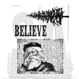 Stampers Anonymous Cling Stamps Just Believe (CMS031)