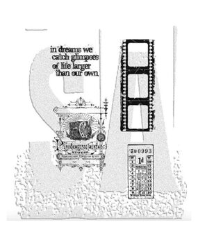 Stampers Anonymous Cling Stamps Captured Moments (CMS037)