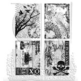Stampers Anonymous Cling Stamps Ornate Collages (CMS040)