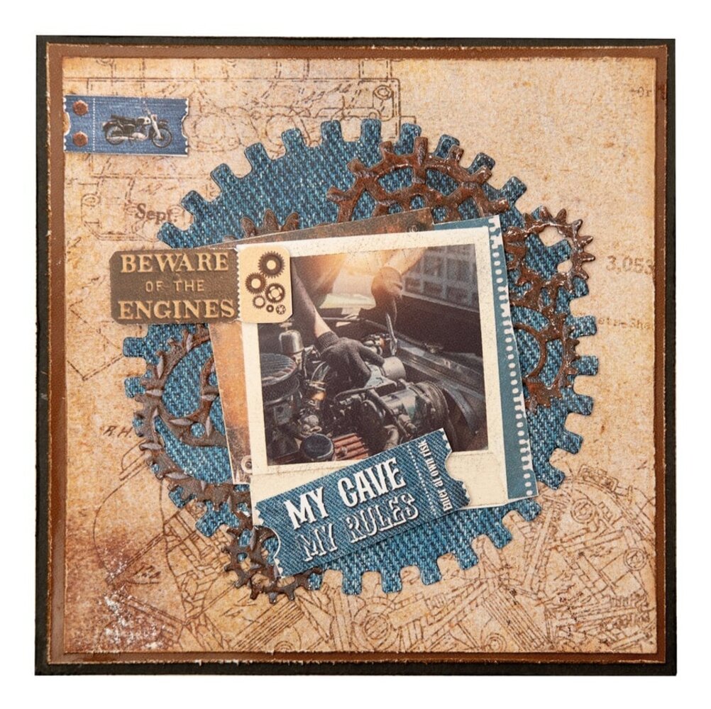 Studio Light Gearhead's Workshop 8x8 Inch Background Paper Pad (SL-GW-DPP186) Studio Light Gearhead's Workshop 8x8 Inch Background Paper Pad (SL-GW-DPP186)