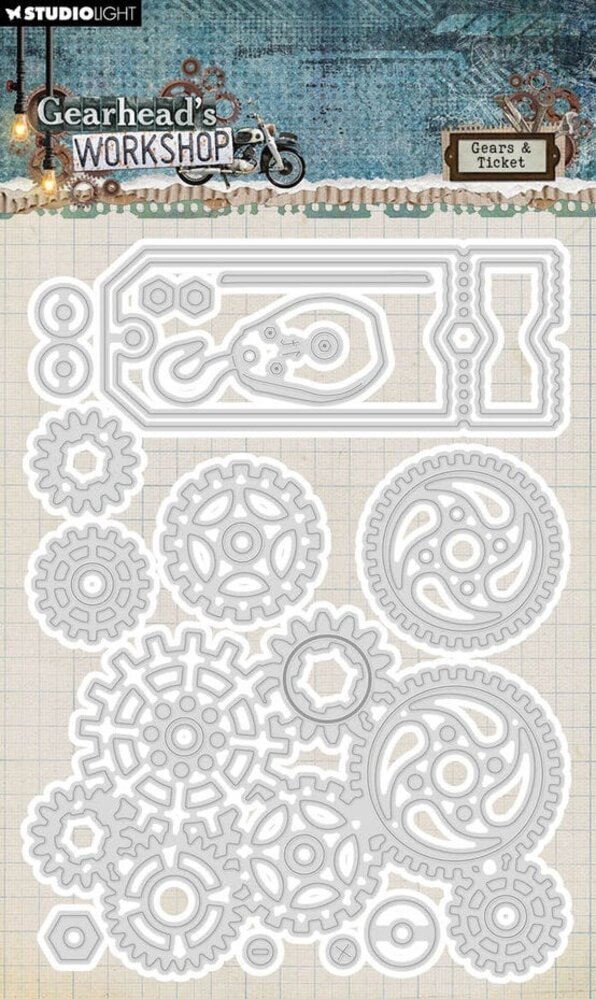 Studio Light Gearhead's Workshop Snijmal Gears & Ticket (SL-GW-CD830) Studio Light Gearhead's Workshop Snijmal Gears & Ticket (SL-GW-CD830)