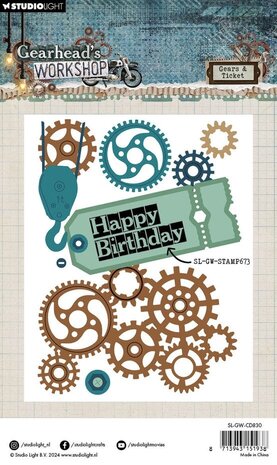 Studio Light Gearhead's Workshop Snijmal Gears & Ticket (SL-GW-CD830) Studio Light Gearhead's Workshop Snijmal Gears & Ticket (SL-GW-CD830)