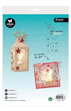 Studio Light Essentials Transparent Star Foil (SL-ES-FOIL02) Studio Light Essentials Transparent Star Foil (SL-ES-FOIL02)