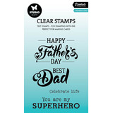 Studio Light Essentials Clear Stamps Father's Day (SL-ES-STAMP669)