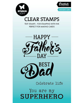 Studio Light Essentials Clear Stamps Father's Day (SL-ES-STAMP669) Studio Light Essentials Clear Stamps Father's Day (SL-ES-STAMP669)