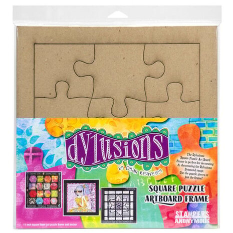 Ranger Dylusions Artboard Frame Square Puzzle (DYPZ) Ranger Dylusions Artboard Frame Square Puzzle (DYPZ)