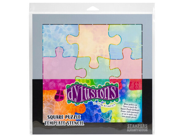 Ranger Dylusions Template Stencil Square Puzzle (DYPZS) Ranger Dylusions Template Stencil Square Puzzle (DYPZS)