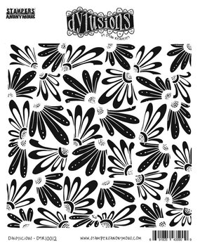 Ranger Dylusions Daisylicious Cling Stamps (DYR10012)