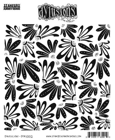 Ranger Dylusions Daisylicious Cling Stamps (DYR10012)