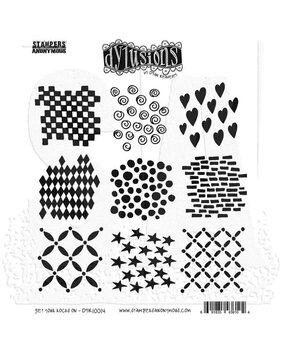 Ranger Dylusions Get Your Rocks On Cling Stamps (DYR10014) Ranger Dylusions Get Your Rocks On Cling Stamps (DYR10014)