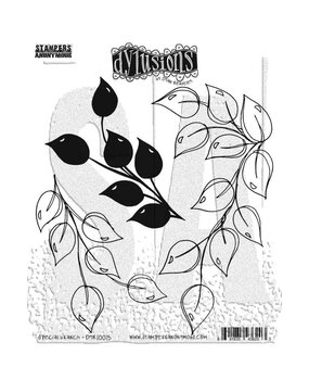 Ranger Dylusions Special Branch Cling Stamps (DYR10015) Ranger Dylusions Special Branch Cling Stamps (DYR10015)