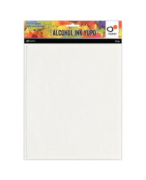 Ranger Alcohol Ink Yupo Paper 8x10 Inch White (25pcs) (TAC76346) Ranger Alcohol Ink Yupo Paper 8x10 Inch White (25pcs) (TAC76346)