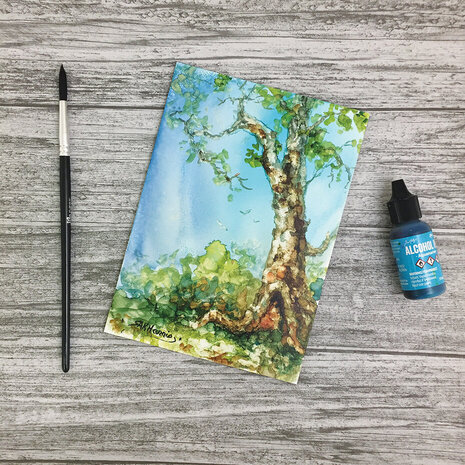 Ranger Alcohol Ink Hard Core Art Panels 5x7 Inch (3pcs) (TAC66903)