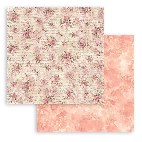 Stamperia Shabby Rose 8x8 Inch Paper Pack (SBBS107) Stamperia Shabby Rose 8x8 Inch Paper Pack (SBBS107)