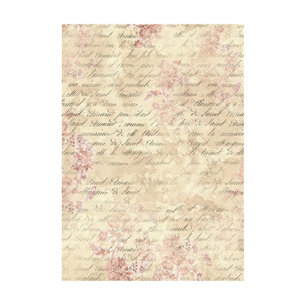 Stamperia Shabby Rose A6 Rice Paper Backgrounds (DFSAK6023) Stamperia Shabby Rose A6 Rice Paper Backgrounds (DFSAK6023)
