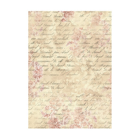 Stamperia Shabby Rose A6 Rice Paper Backgrounds (DFSAK6023) Stamperia Shabby Rose A6 Rice Paper Backgrounds (DFSAK6023)
