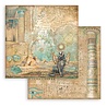 Stamperia Fortune 8x8 Inch Paper Pack (SBBS105) Stamperia Fortune 8x8 Inch Paper Pack (SBBS105)