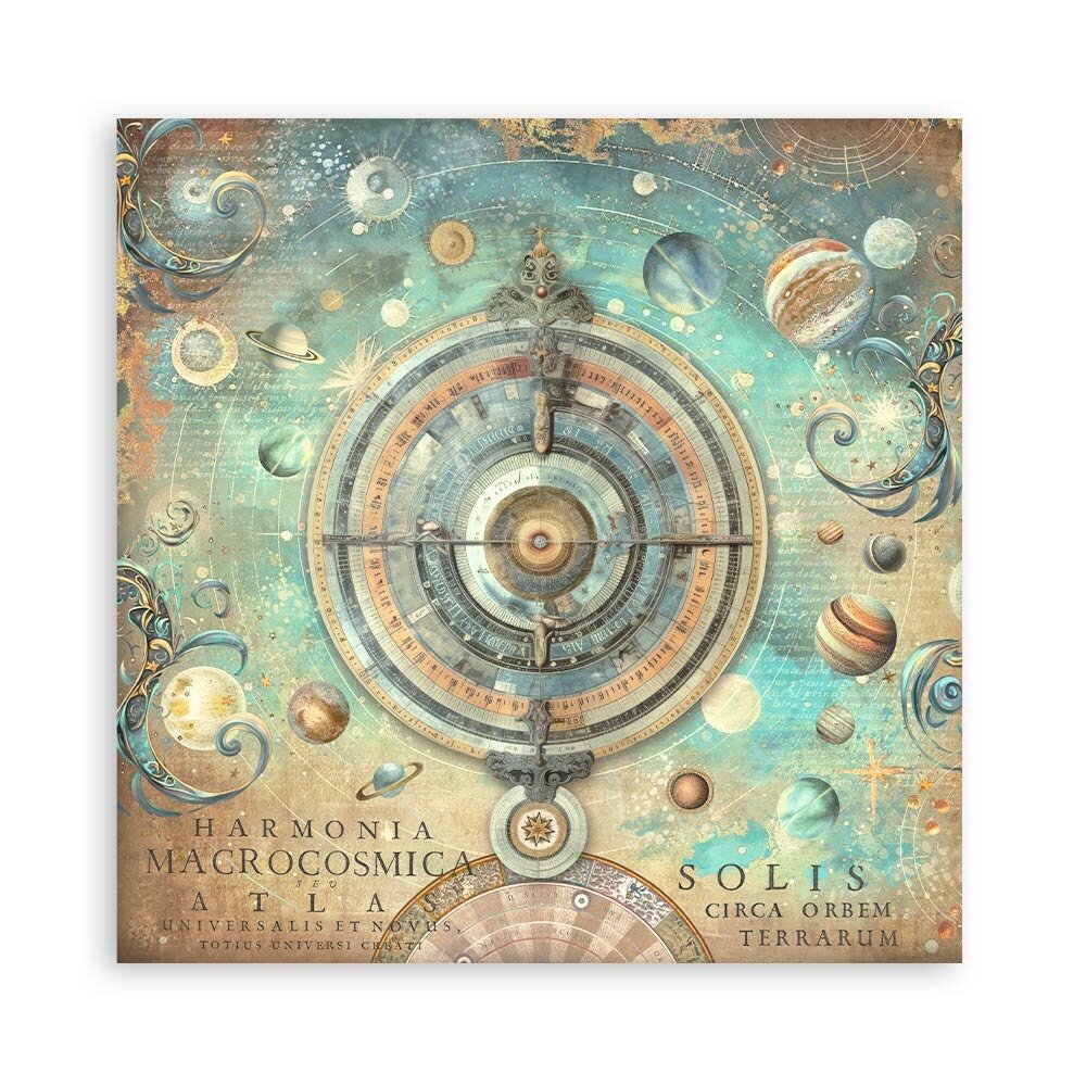 Stamperia Fortune 12x12 Inch Single Face Paper Pack (SBBXLB15)