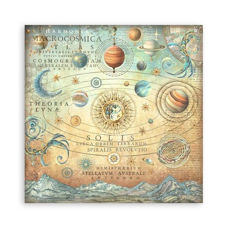 Stamperia Fortune 8x8 Inch Single Face Paper Pack (SBBSXB03)