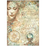 Stamperia Fortune A4 Rice Paper Face (DFSA4871)