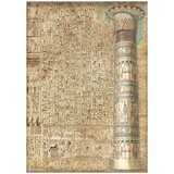 Stamperia Fortune A4 Rice Paper Egypt (DFSA4874)