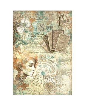 Stamperia Fortune A4 Rice Paper Astrology (DFSA4875) Stamperia Fortune A4 Rice Paper Astrology (DFSA4875)