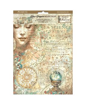 Stamperia Fortune Rice Paper Selection A4 (DFSA4XFT) Stamperia Fortune Rice Paper Selection A4 (DFSA4XFT)