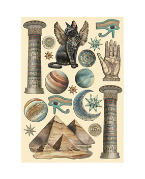 Stamperia Fortune Wooden Shapes A5 (KLSP160)* Stamperia Fortune Wooden Shapes A5 (KLSP160)*