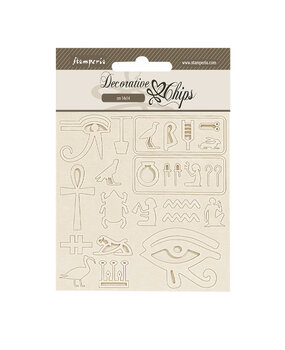 Stamperia Fortune Decorative Chips Egypt (SCB218)*