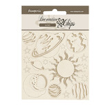 Stamperia Fortune Decorative Chips Planets (SCB223)*