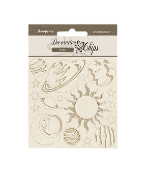 Stamperia Fortune Decorative Chips Planets (SCB223)* Stamperia Fortune Decorative Chips Planets (SCB223)*