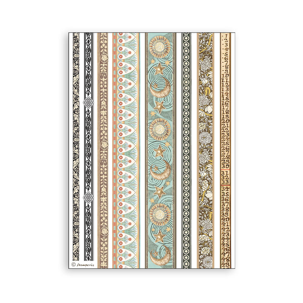 Stamperia Fortune A5 Washi Pad (SBW06)