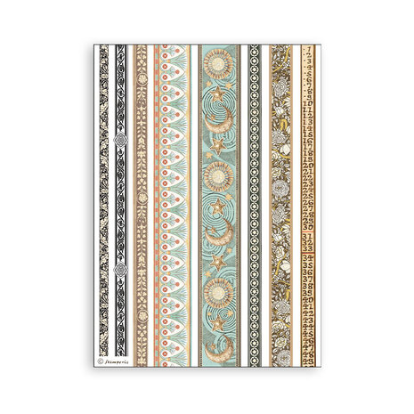 Stamperia Fortune A5 Washi Pad (SBW06)