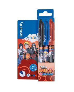 Popculture.shop Naruto Shippuden Frixion Balpennen Set