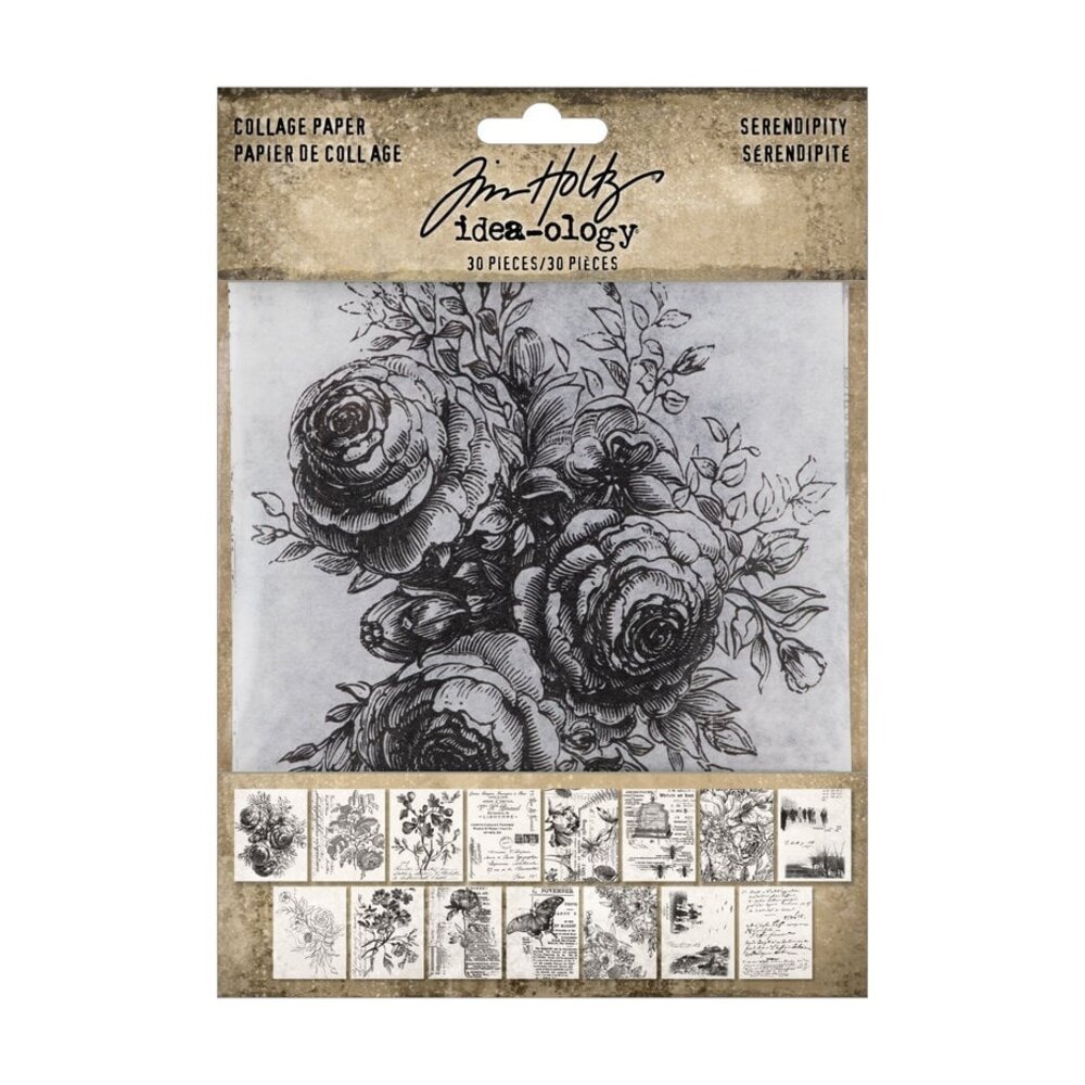 Idea-ology Tim Holtz Collage Paper Serendipity (TH94365)