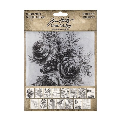 Idea-ology Tim Holtz Collage Paper Serendipity (TH94365)