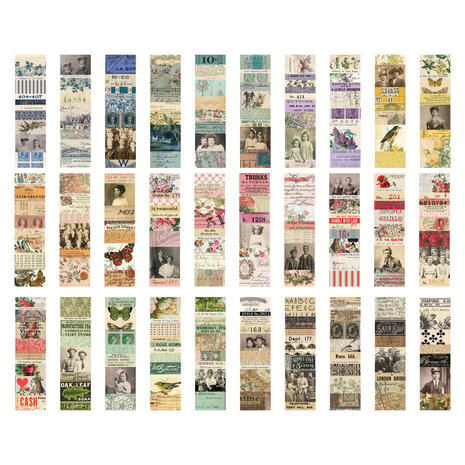 Idea-ology Tim Holtz Collage Strips Large (TH94367) Idea-ology Tim Holtz Collage Strips Large (TH94367)