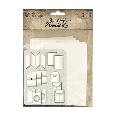 Idea-ology Tim Holtz File Cards 2 (TH94369) Idea-ology Tim Holtz File Cards 2 (TH94369)