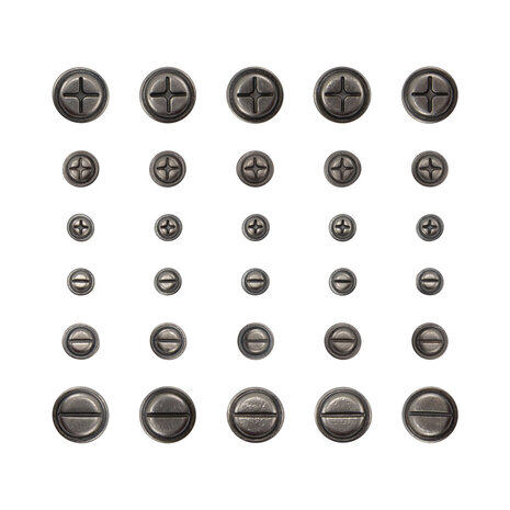 Idea-ology Tim Holtz Screw Heads (TH94371) Idea-ology Tim Holtz Screw Heads (TH94371)