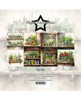 Paper Favourites Herbs 12x12 Inch Paper Pack (PF491)*