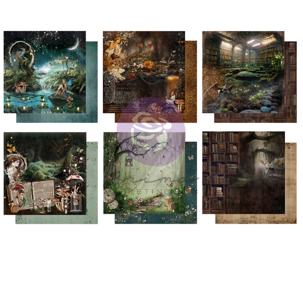 Prima Marketing Inc Nature Academia 12x12 Inch Paper Pad (664732) Prima Marketing Inc Nature Academia 12x12 Inch Paper Pad (664732)