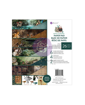Prima Marketing Inc Nature Academia 6x6 Inch Paper Pad (664749)